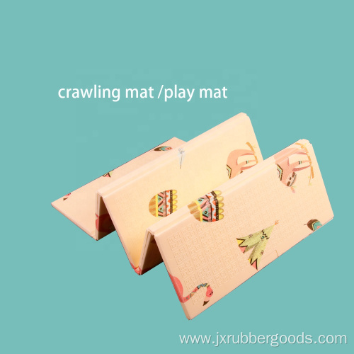 folded crawling floor baby xpe foam play mats